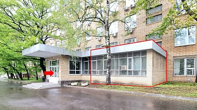 Офисный лот/магазин в БЦ на Кржижановского