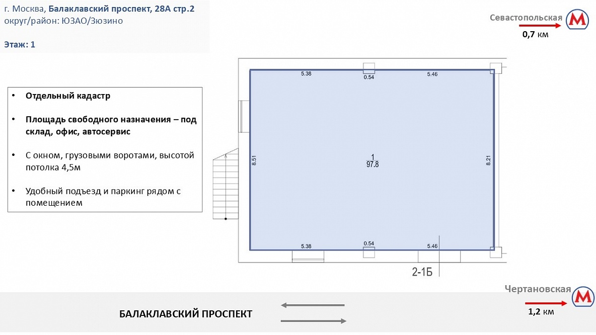 ПСН для автосервиса, детейлинга, офис-склад