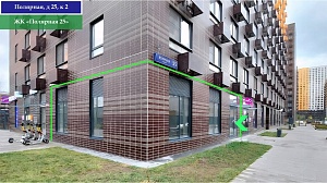 Торговая площадь в ЖК Полярная 25