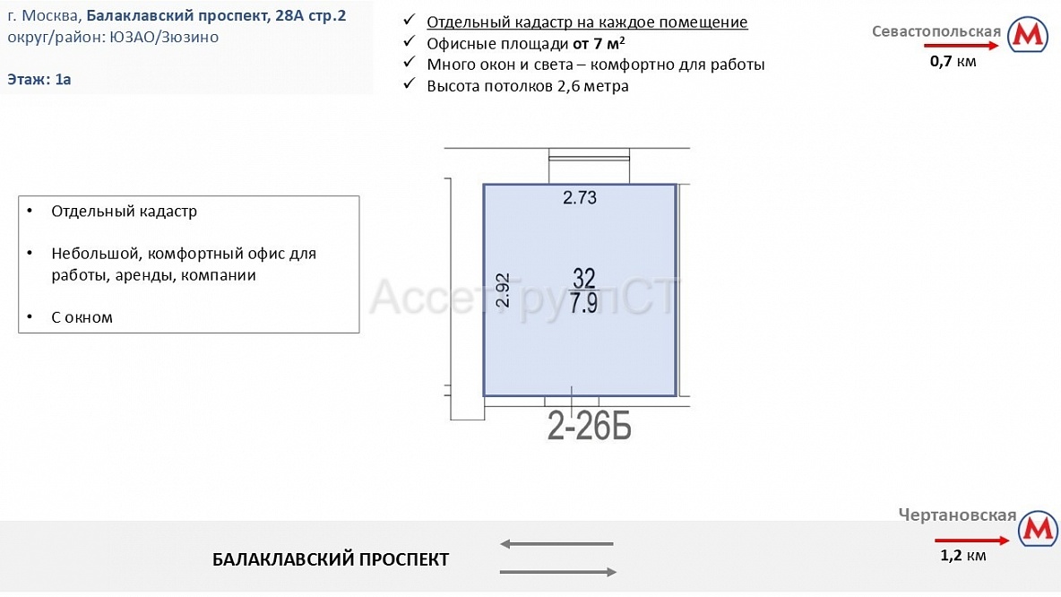 Офис, Зюзино, ИФНС 27