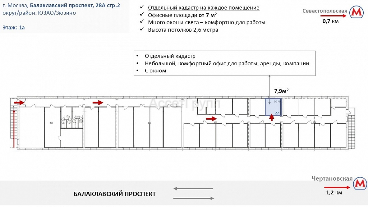 Офис, Зюзино, ИФНС 27