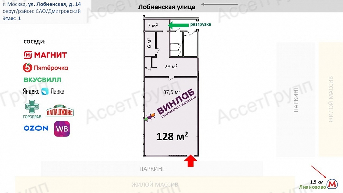 Винлаб - алкоамркет, продажа ГАБ